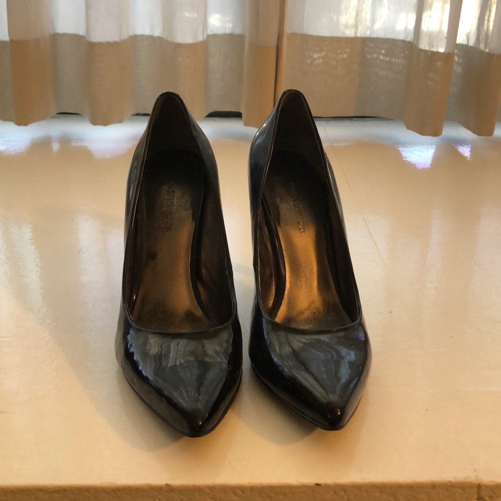 Jones New York black patent heels